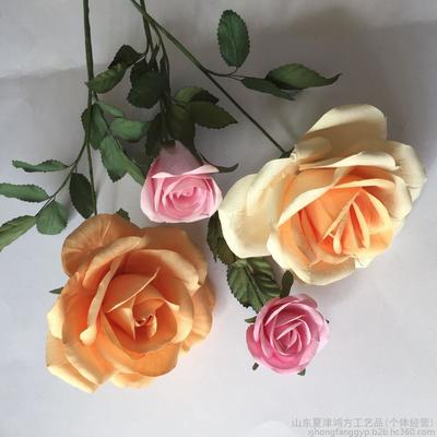 紙藝馨香 山東夏津鴻方工藝品，定制玫瑰紙花與香薰的藝術交融